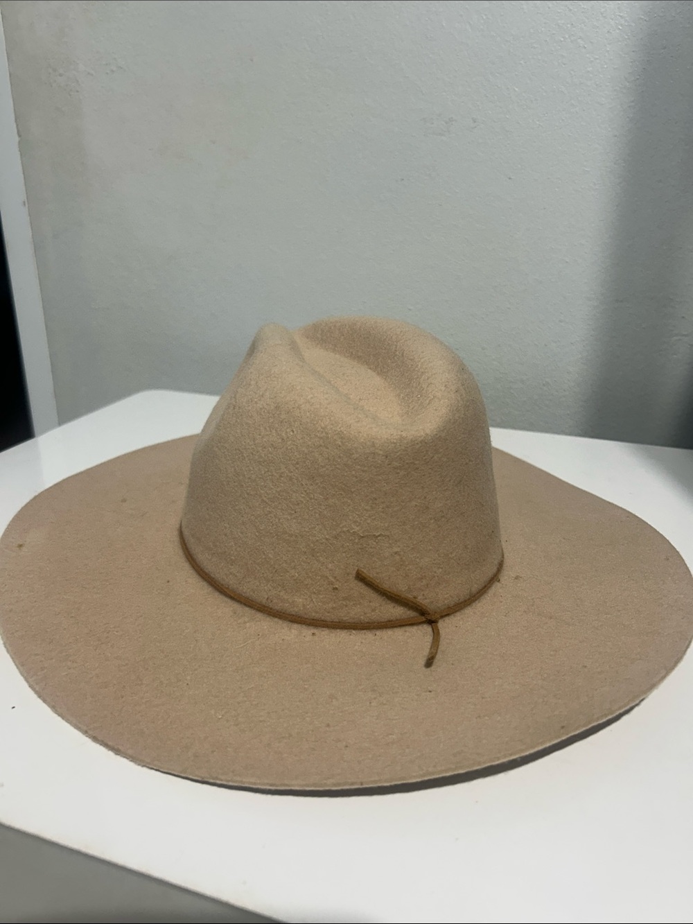 The Dre Western Rancher Hat in Beige